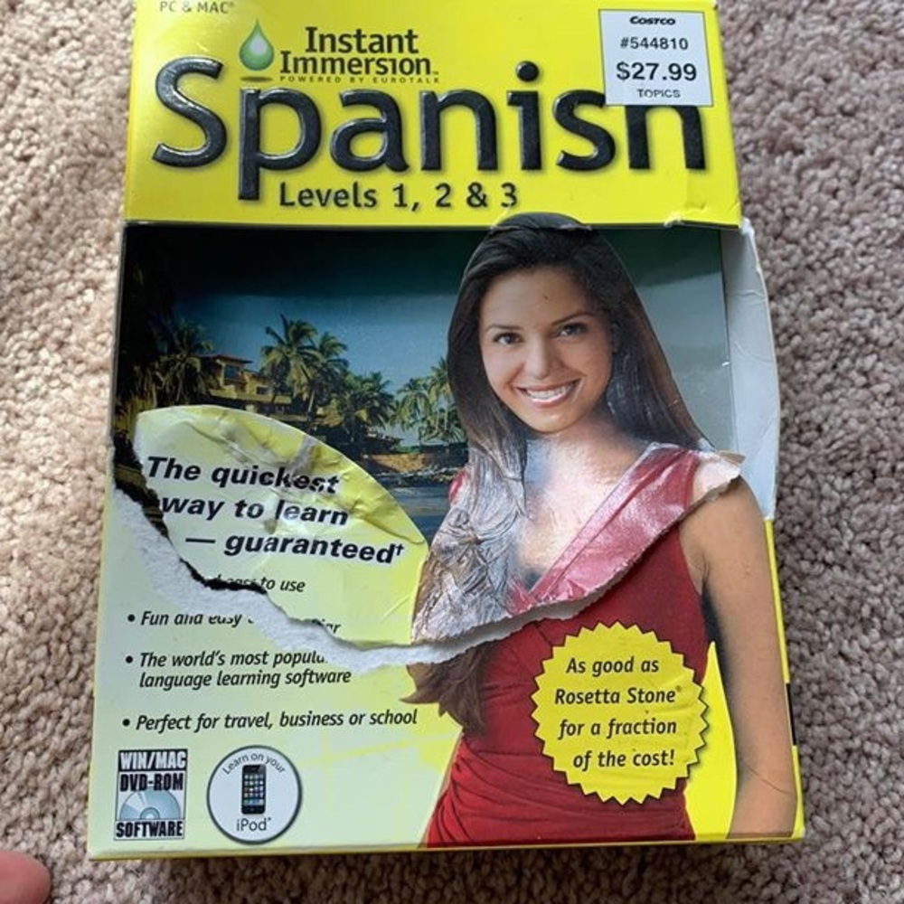 Learn Spanish computer program